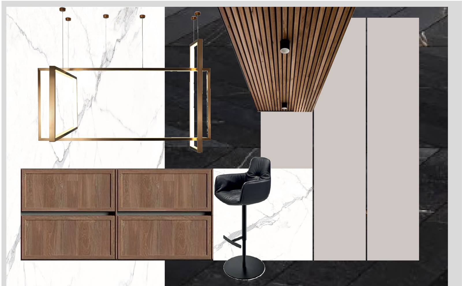 Villa in stile moderno minimalismo 2019.