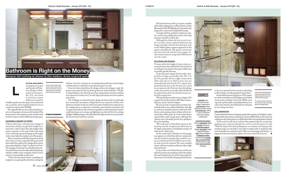 Master Bath Transformation - Asian - Bathroom - New York - by Princeton ...