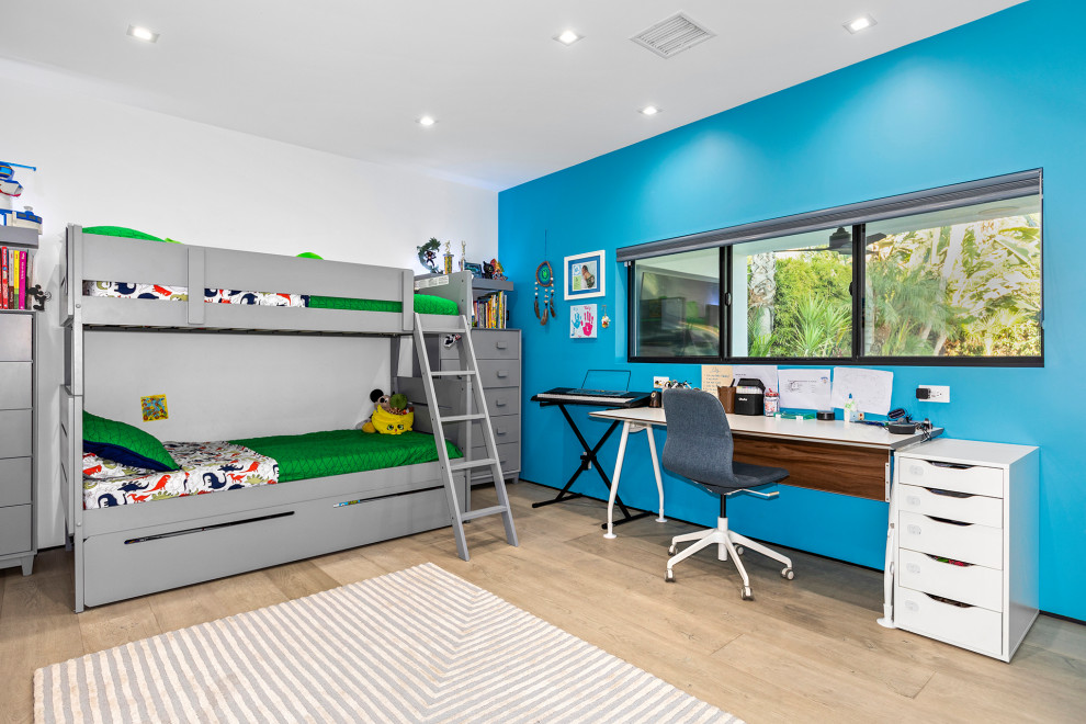 Photo of a contemporary kids' room in Los Angeles.