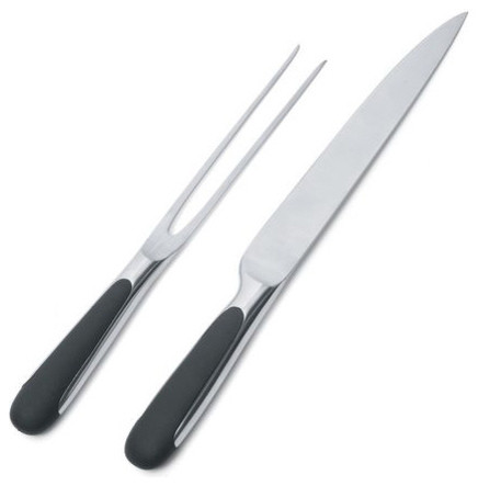 Alessi Mami Carving Knife and Fork Set