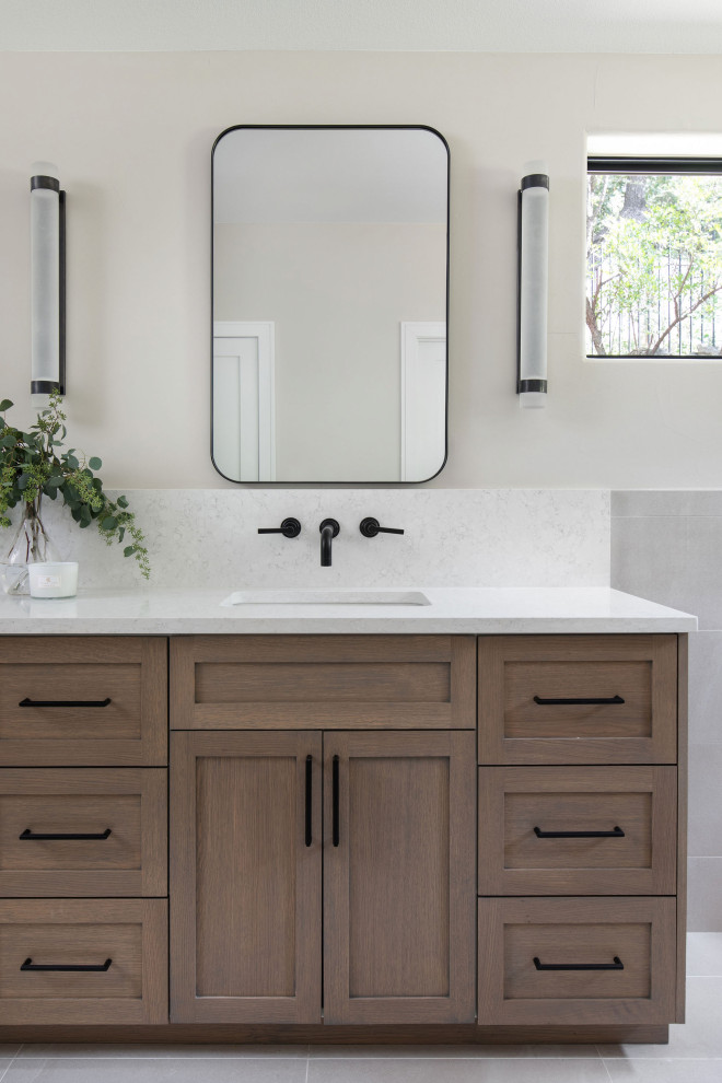 Bathroom - transitional bathroom idea in Austin