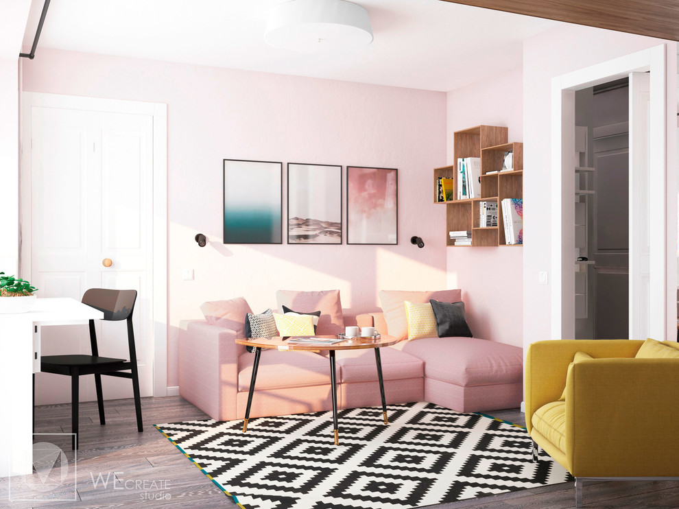 Квартира по пер. Гусятников в ретро-стиле для молодой семейной пары