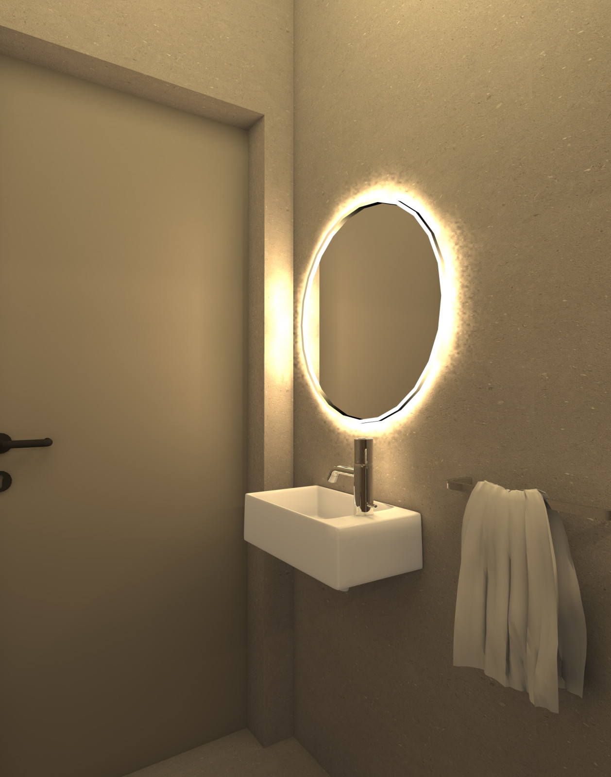 Проект двухкомнатной квартиры в г. Зеленоградске