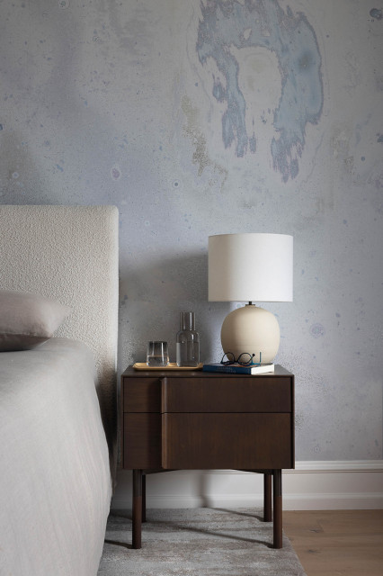Color Blocking transitional-bedroom