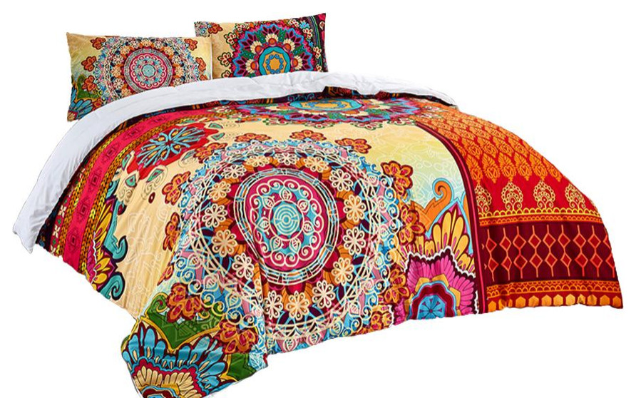 Colorful 2-Piece Ultra Soft Comforter Set, Sheriya, Twin