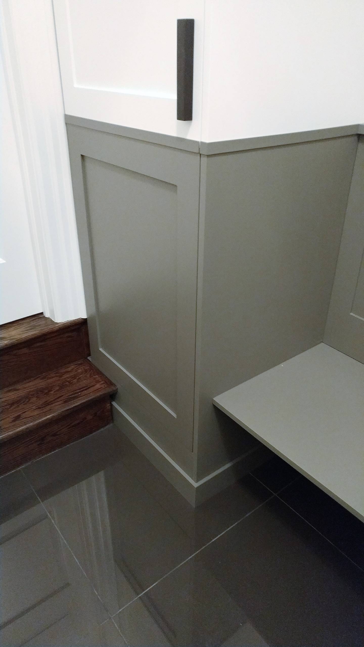 Mud Room Custom Made Cabinetry