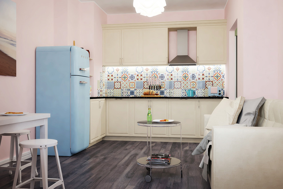 Дизайн-проект квартиры в Москве.  Общая площадь 49 m2