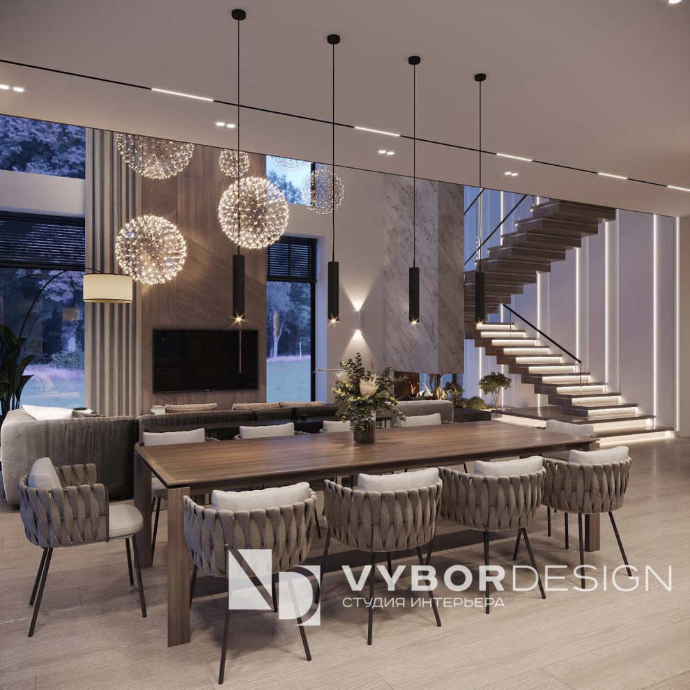 Уютный вечер у камина