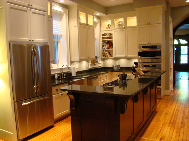 Kitchen With High Ceilings Traditional Kitchen Other