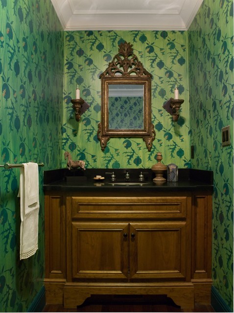 Hillsborough mediterran-gaestetoilette