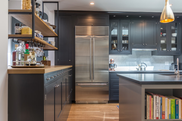 Cole Valley Residence transitional-kitchen