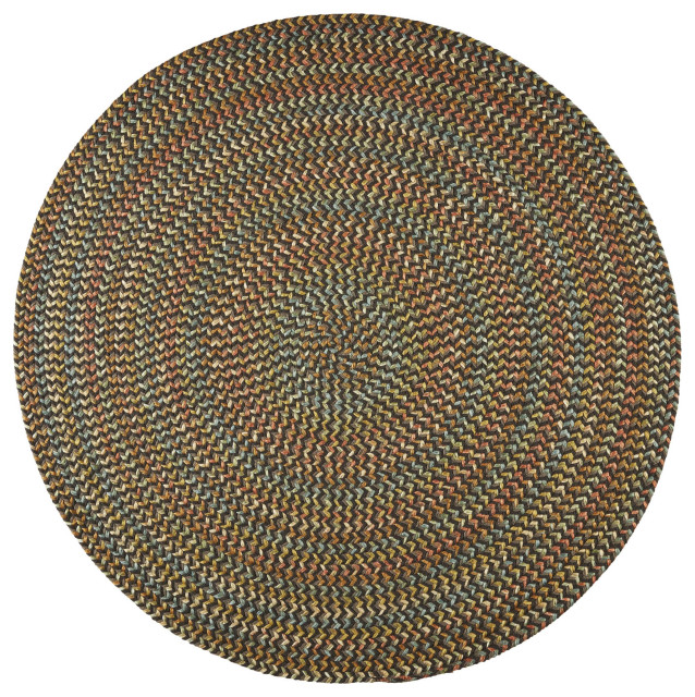 Conveti Rug Confetti Bright and Bold 5, Carrier Braided Rug, 4' Round ...