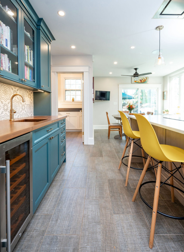 Inspiration for a transitional kitchen remodel in Baltimore