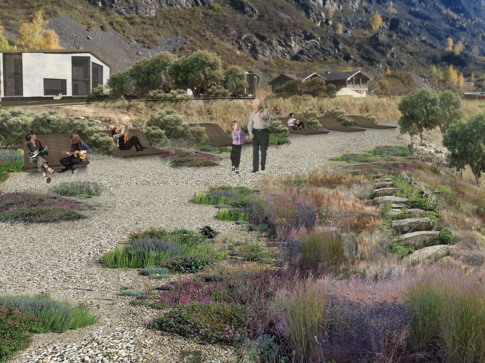 Концепция благоустройства Klever resort&spa