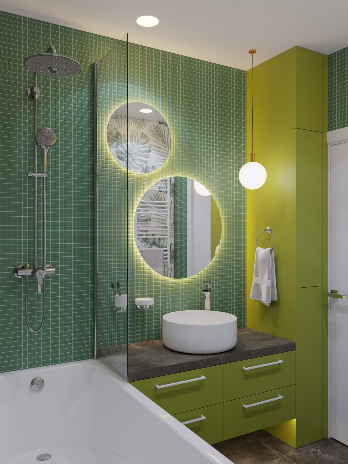 Дом Форм. Санузлы.