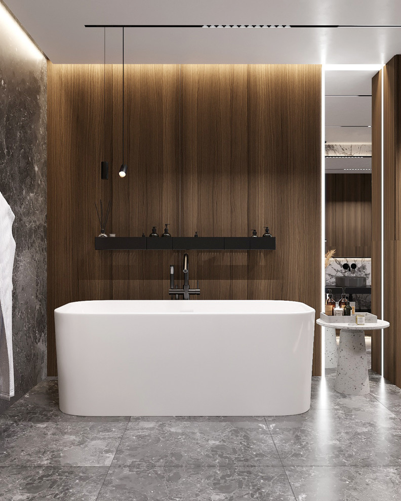 Интерьер квартиры г. Самара "Евроквартал" 180м2