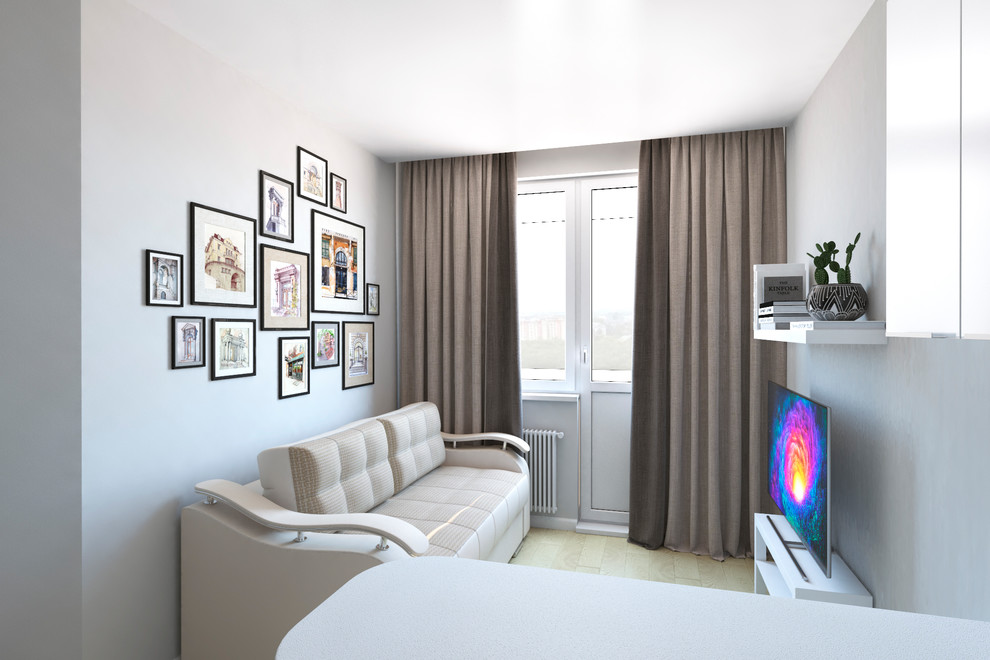 Дизайн-проект однокомнатной квартиры