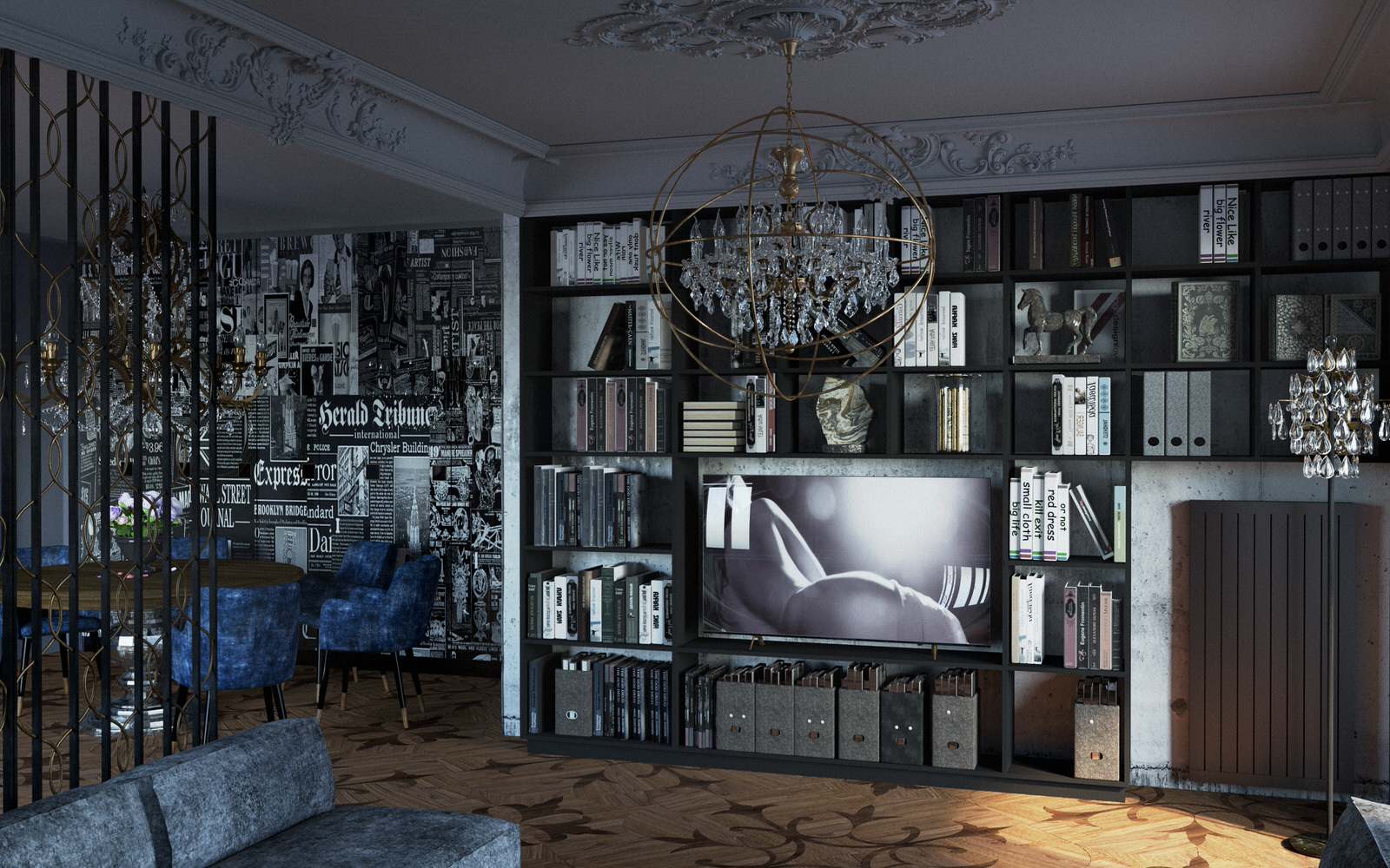 Гостинная. Апартаменты для двоих в Доломитах, Италия