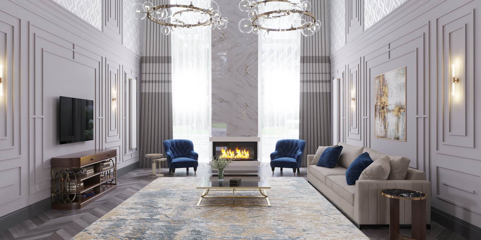 Дом в стиле современная классика