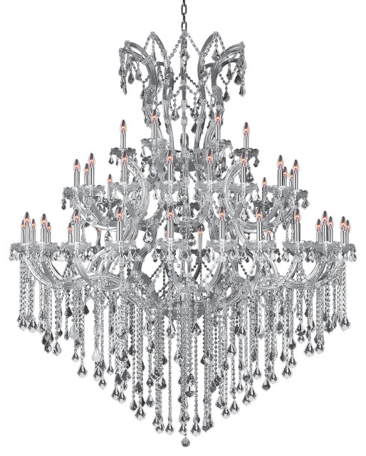 Artistry Lighting Maria Theresa Collection Chandelier, 60"x72", Chrome