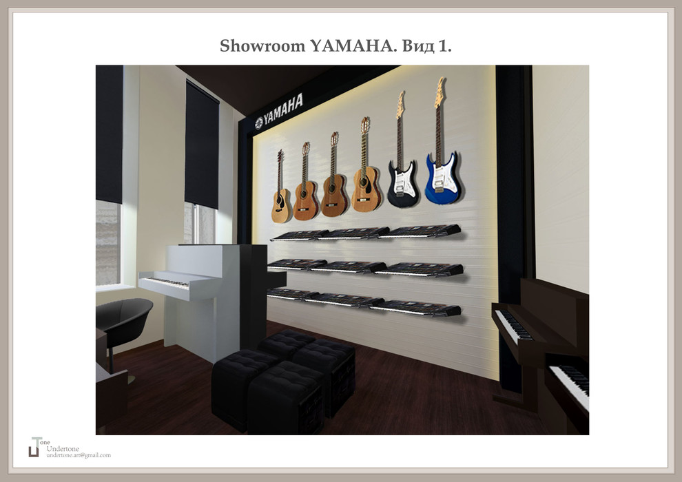 Проект showroom Yamaha