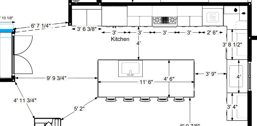 Kitchen Layout. Function vs Symmetry | Houzz Forum
