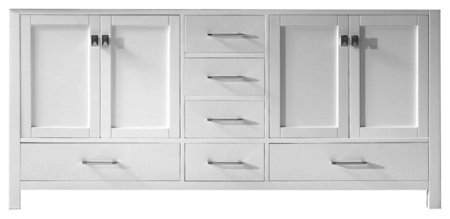 White Bathroom Double Vanity caroline avenue single vanity - contemporary - bathroom vanities White Bathroom Double Vanity caroline avenue single vanity - contemporary - bathroom vanities