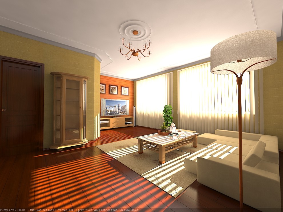 гостиная в современном стиле