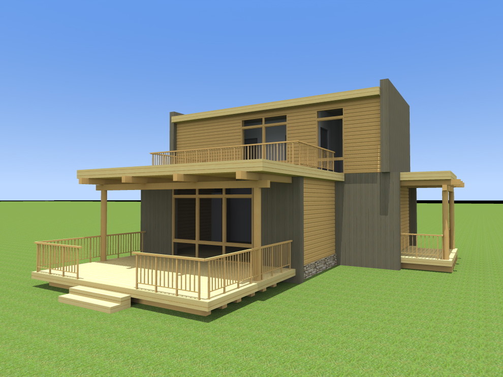 дома_Русский стиль