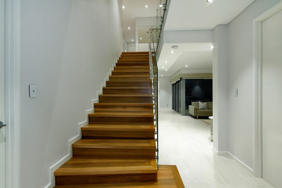 Design ideas for a contemporary staircase in Perth.
