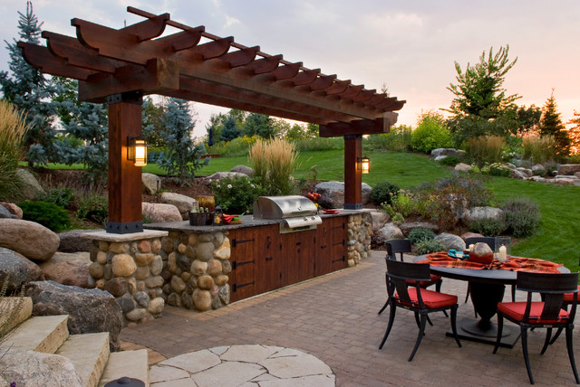 Patios - Southwestern - Patio - minneapolis - by Tabor Group Landscape