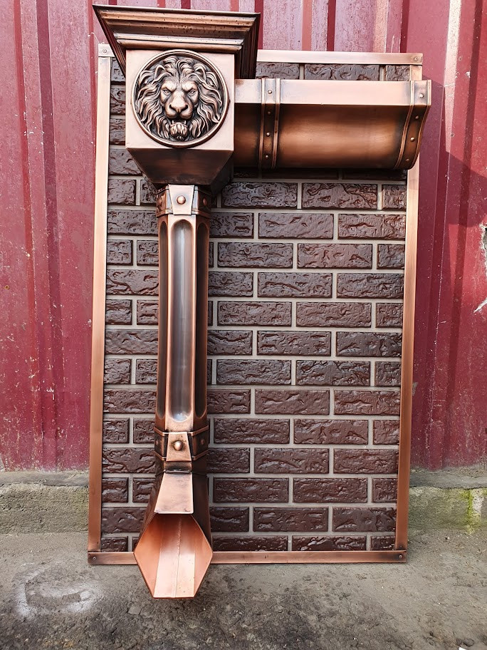 Медная водосточная система «Antique»