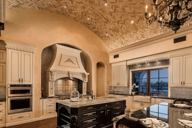 Range Mosaic Backsplash modern-koek