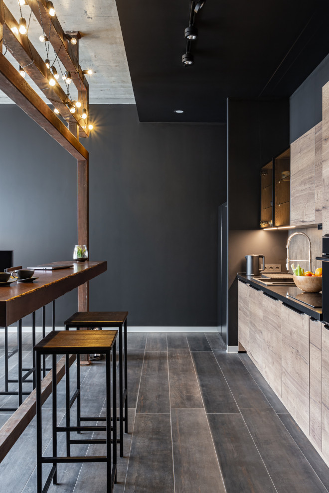 Квартира в черном