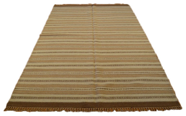 Flat Weave 100% Wool Hand Woven Reversible Durie Kilim Oriental Rug