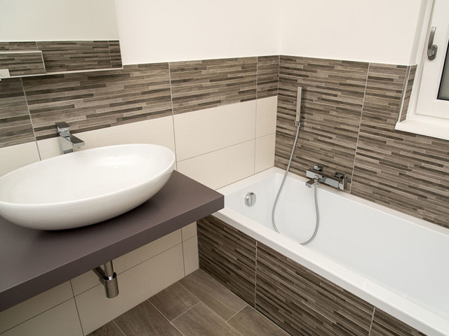 Casa unifamiliare Dalmine contemporary-bathroom