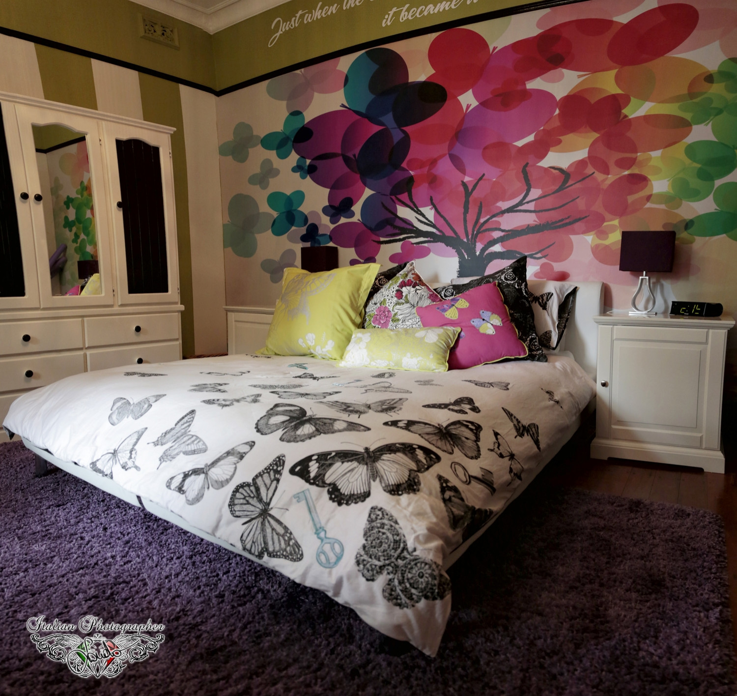 Starlight Children’s Foundation. Making a girls dream come true with a bedroom.