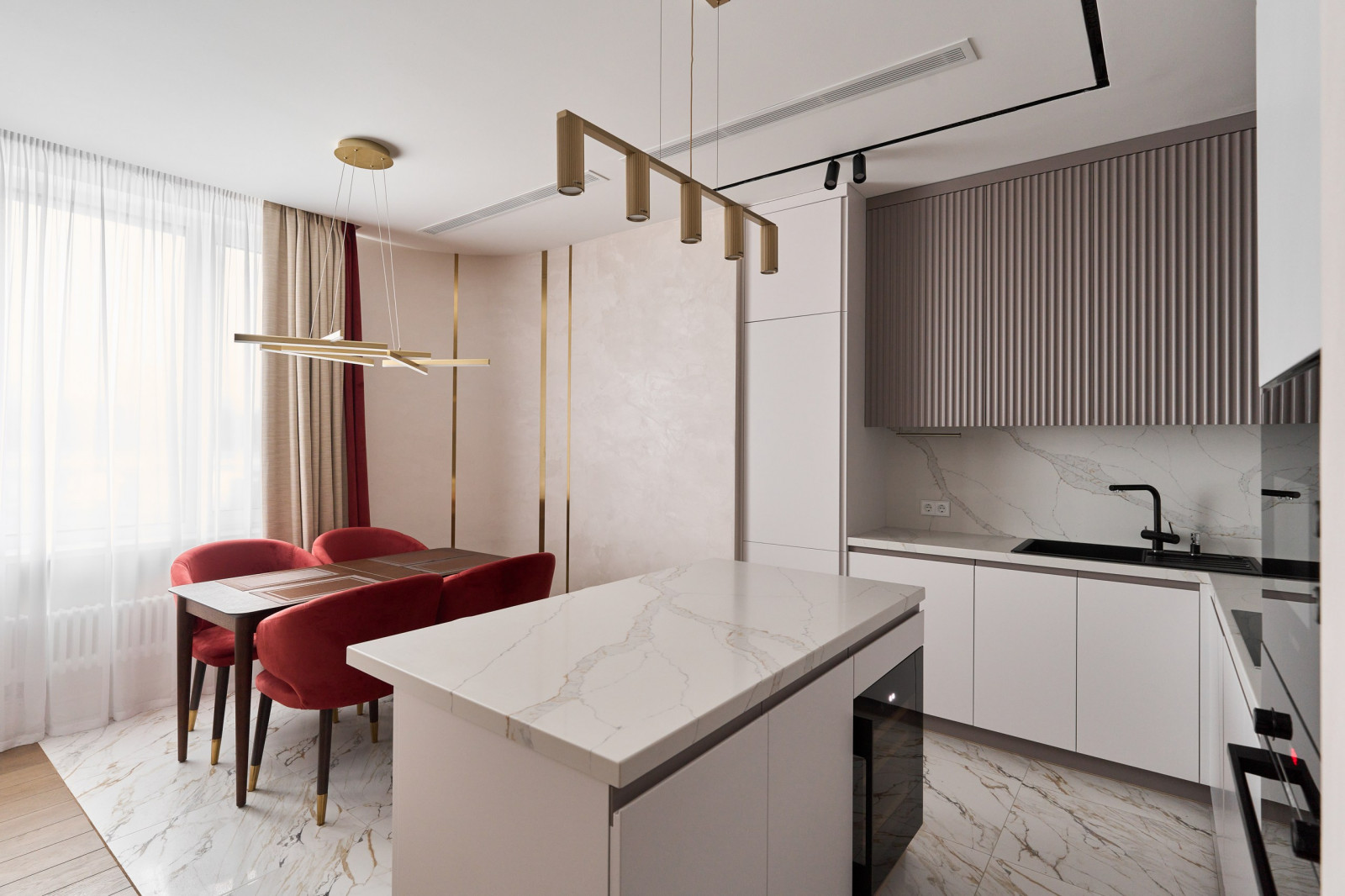 Евро 4к квартира 123 кв/м в ЖК «Мосфильмовский»