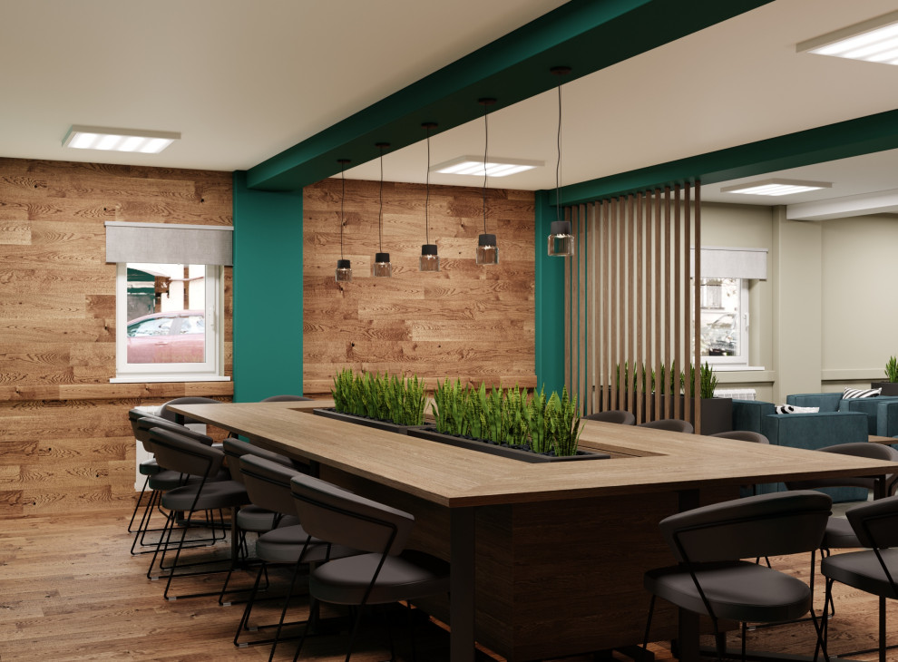 Модульный штаб строительной фирмы