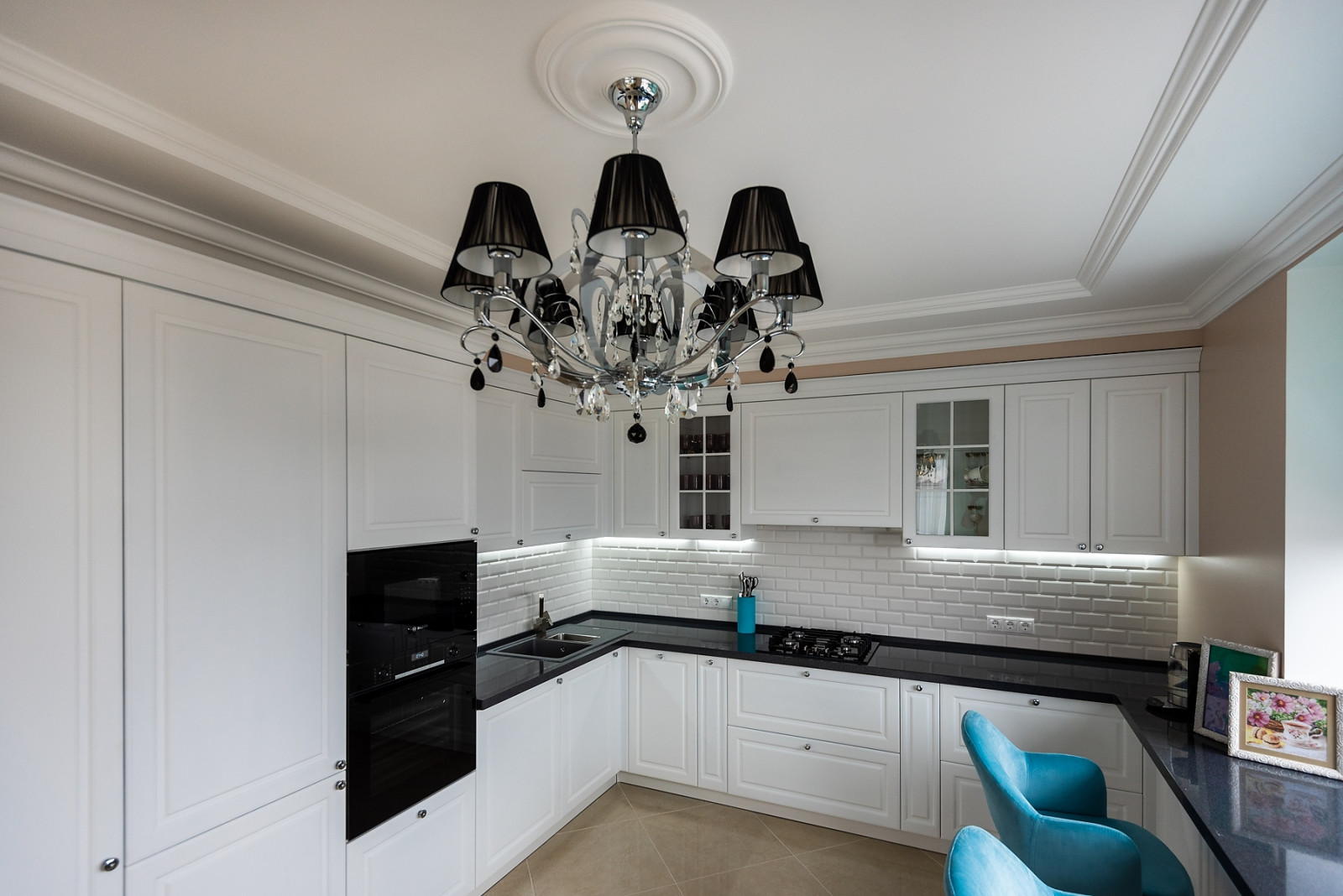 Гостиная-кухня ЖК "Аристократ"