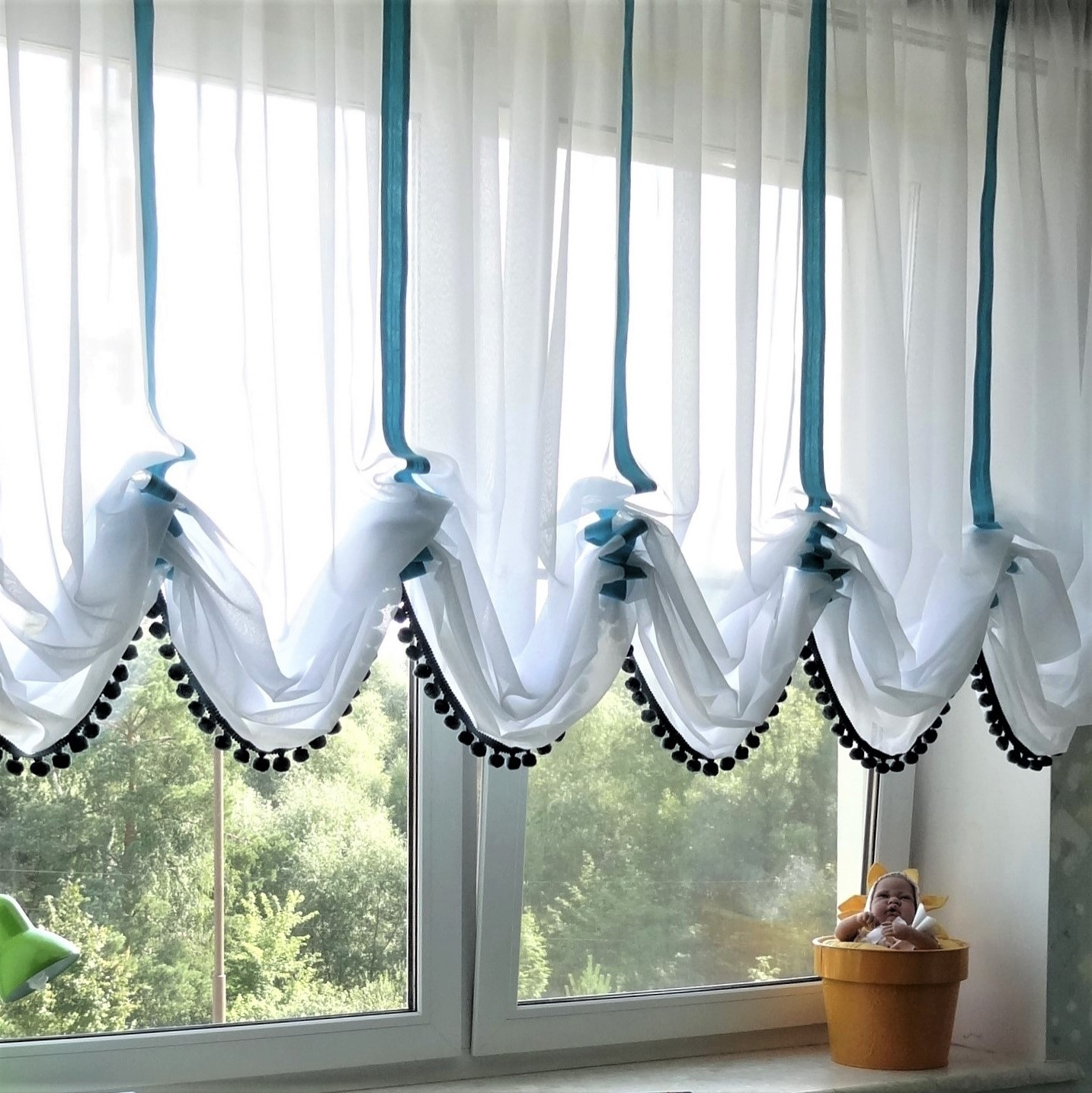 Бирюзовая детская для девочек