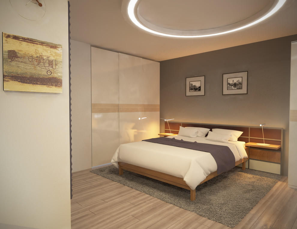 Кабинет, вид на спальню