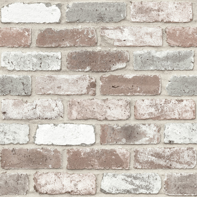 Reclaimed Brick Peel and Stick Wallpaper - Wallpaper - by York ...