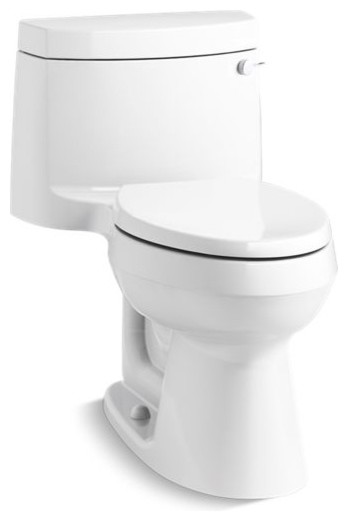 Kohler Cimarron Comfort Height 1 Piece Elongated 1 28 Gpf Toilet