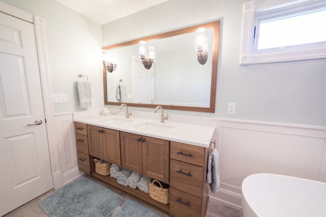 Serene Master Bathroom Retreat in Des Moines contemporary-bathroom