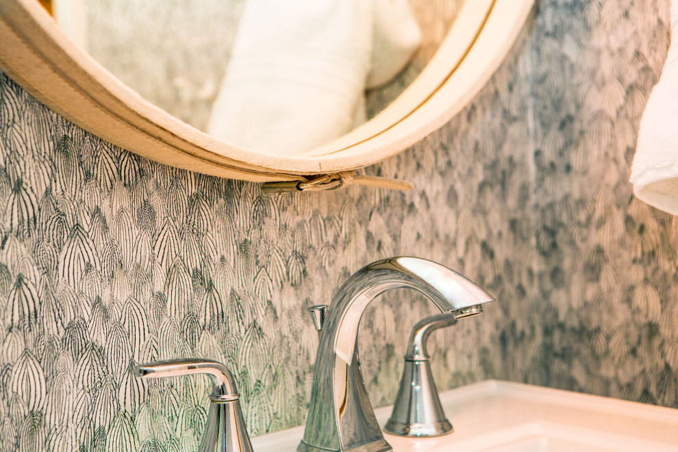 Mid-Century Modern Peachtree Battle Project - Midcentury - Powder Room ...