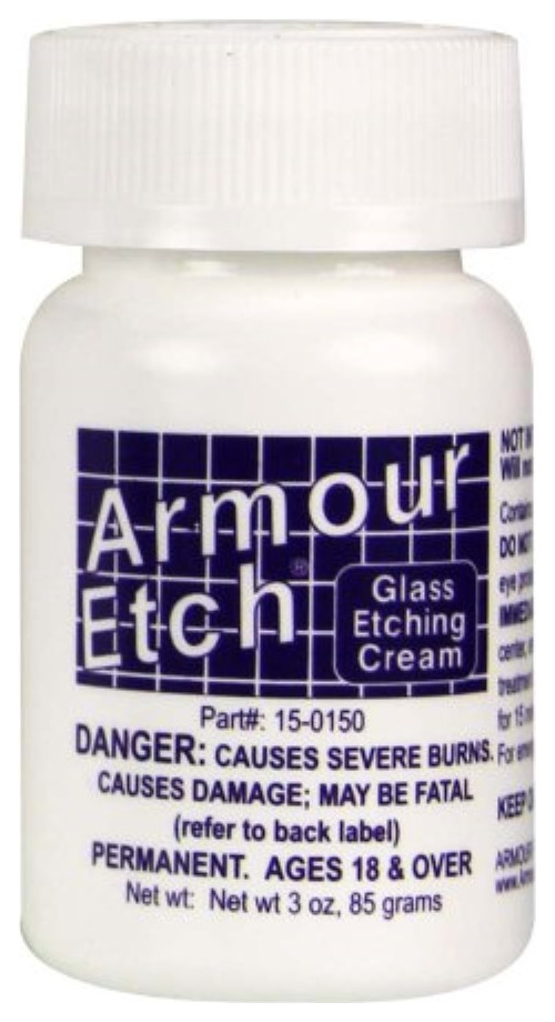 Armour Etch 2.8 Oz Etch Cream Contemporary Stains And Varnishes