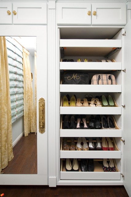 Wardrobes with Stunning Shoe Storage – the House of Grace