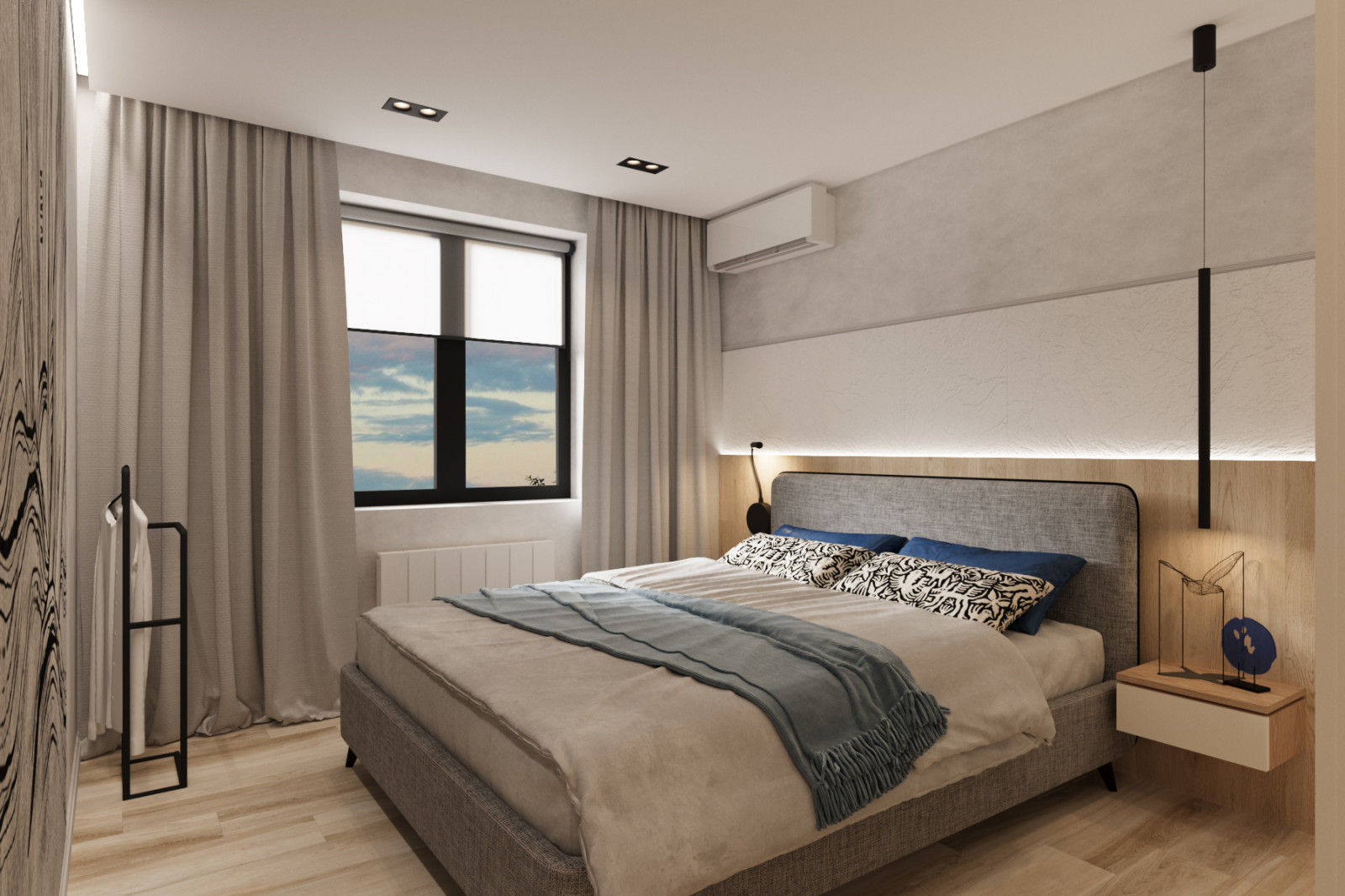 Двухкомнатная квартира с мужским характером