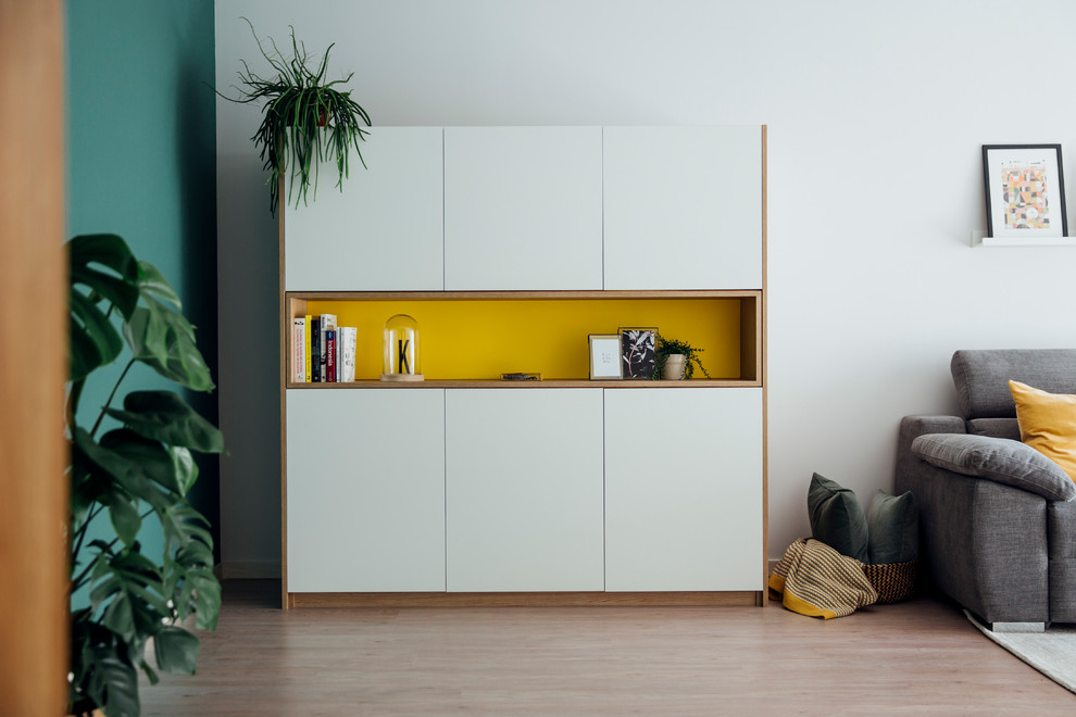 Photo of a small scandinavian storage and wardrobe in Other.